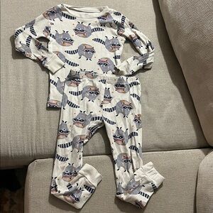 💙5 for $10💙 Carters Pajamas Set raccoon 5t